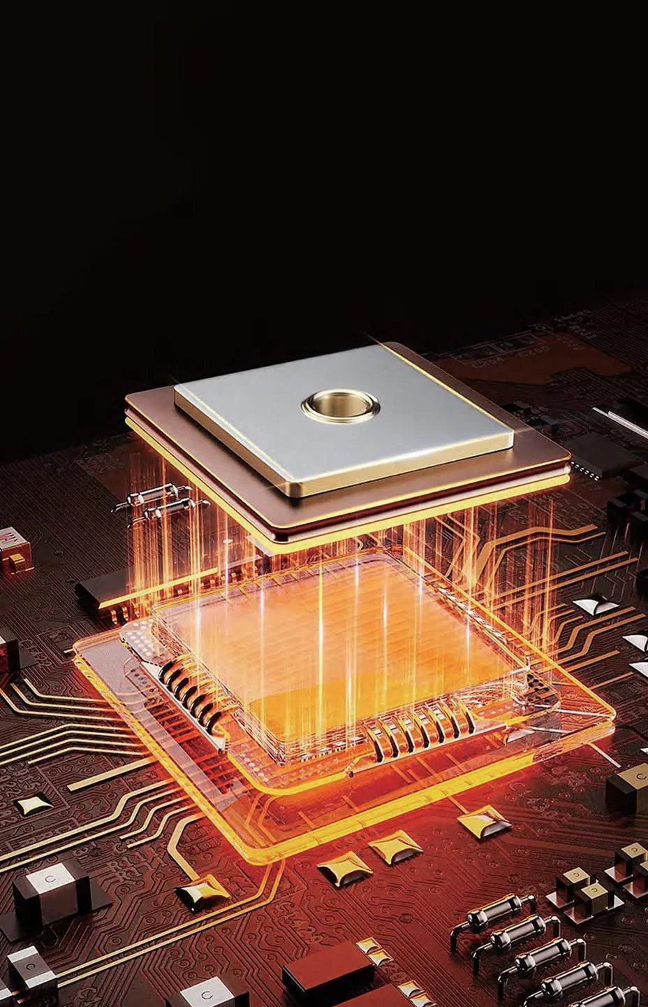 The superconducting quantum processor package